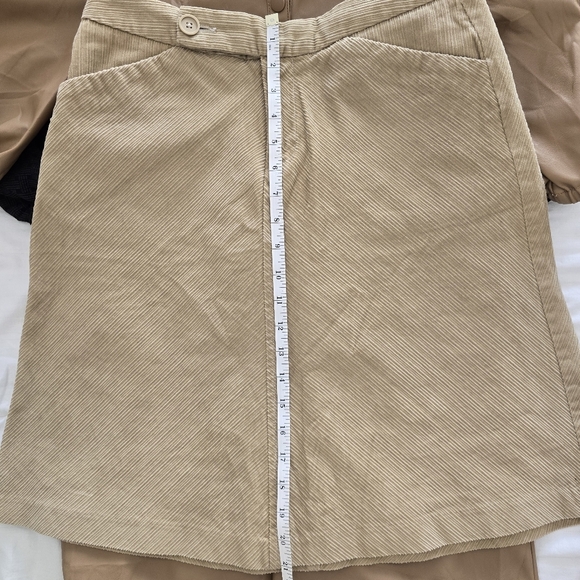 Gap Women's Size 4 Beige Corduroy Skirt - Picture 12 of 12